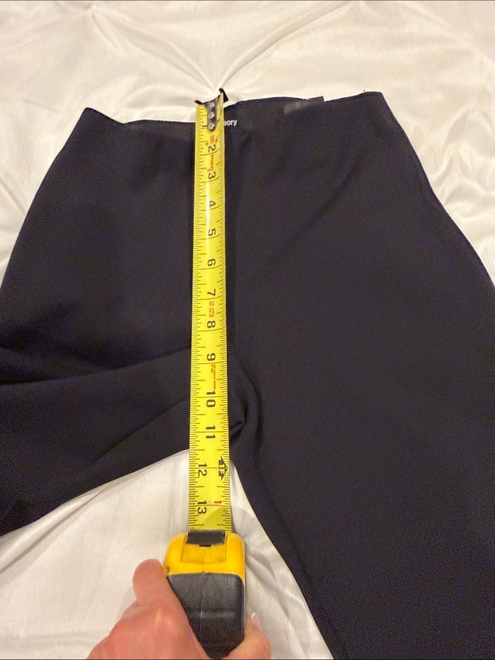 Theory Black Women's Ponte Leggings Size P - Picture 8 of 12